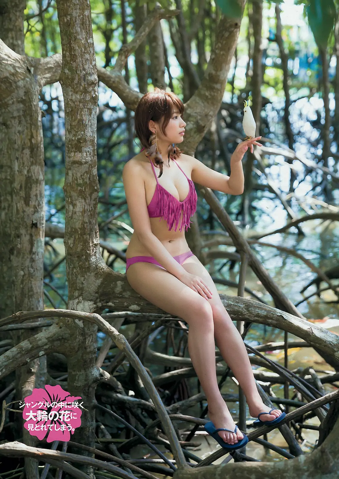 图片[4]-【性感写真】[Young Magazine] 2015年No.26 久松郁実 夏目花実(9P)-美图-云享社·资源