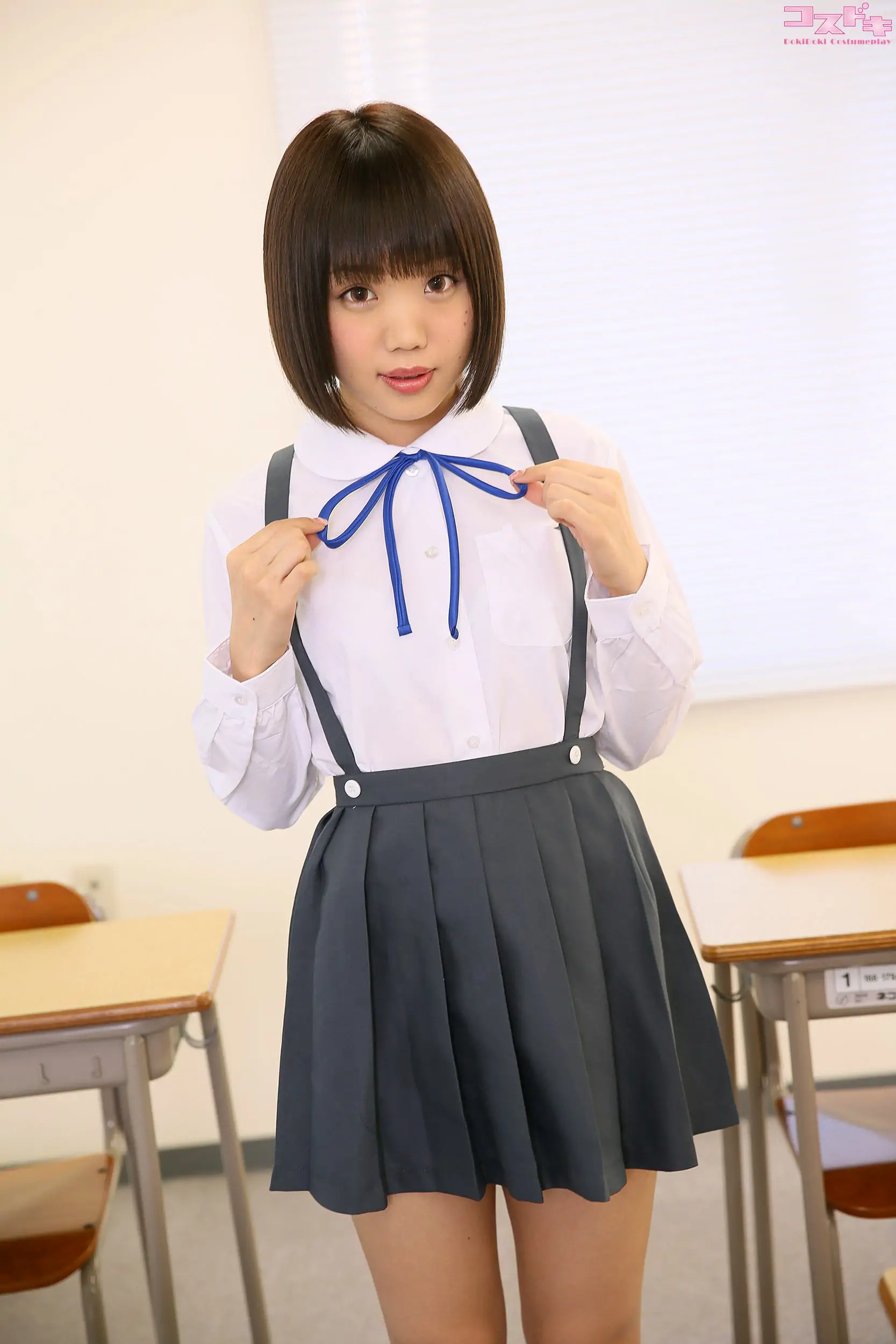 图片[2]-【性感写真】[Cosdoki] Himawari Natsuno 夏乃ひまわり natsunohimawari_pic_seifukususpender1(35P)-美图-云享社·资源