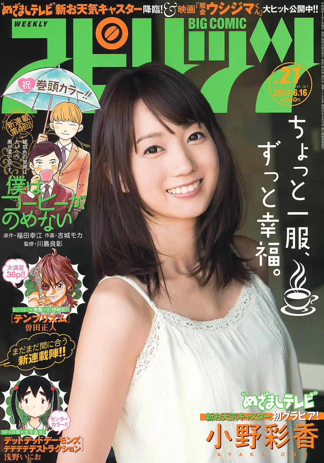 【性感写真】[Weekly Big Comic Spirits] 2014年No.27 小野彩香(6P)-美图-云享社·资源