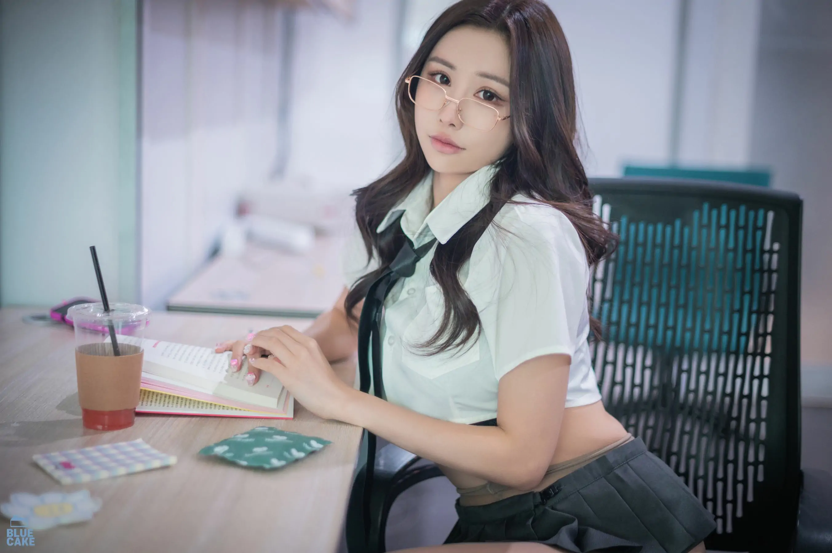 图片[2]-【性感写真】[BLUECAKE] YeonYu Study Harder(140P)-美图-云享社·资源