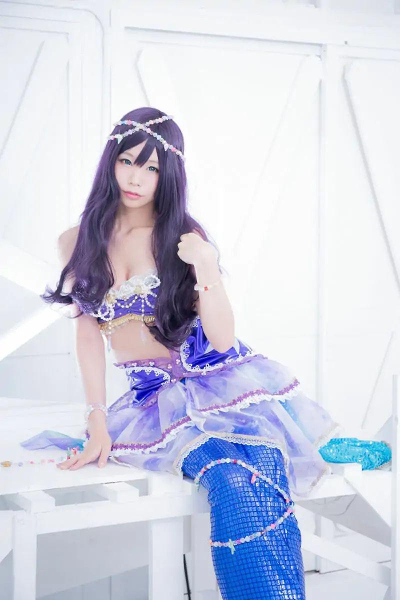 图片[3]-【性感写真】五木昶 《Love Live!》園田海未 [Kotoritaso] mermaid(100P)-美图-云享社·资源