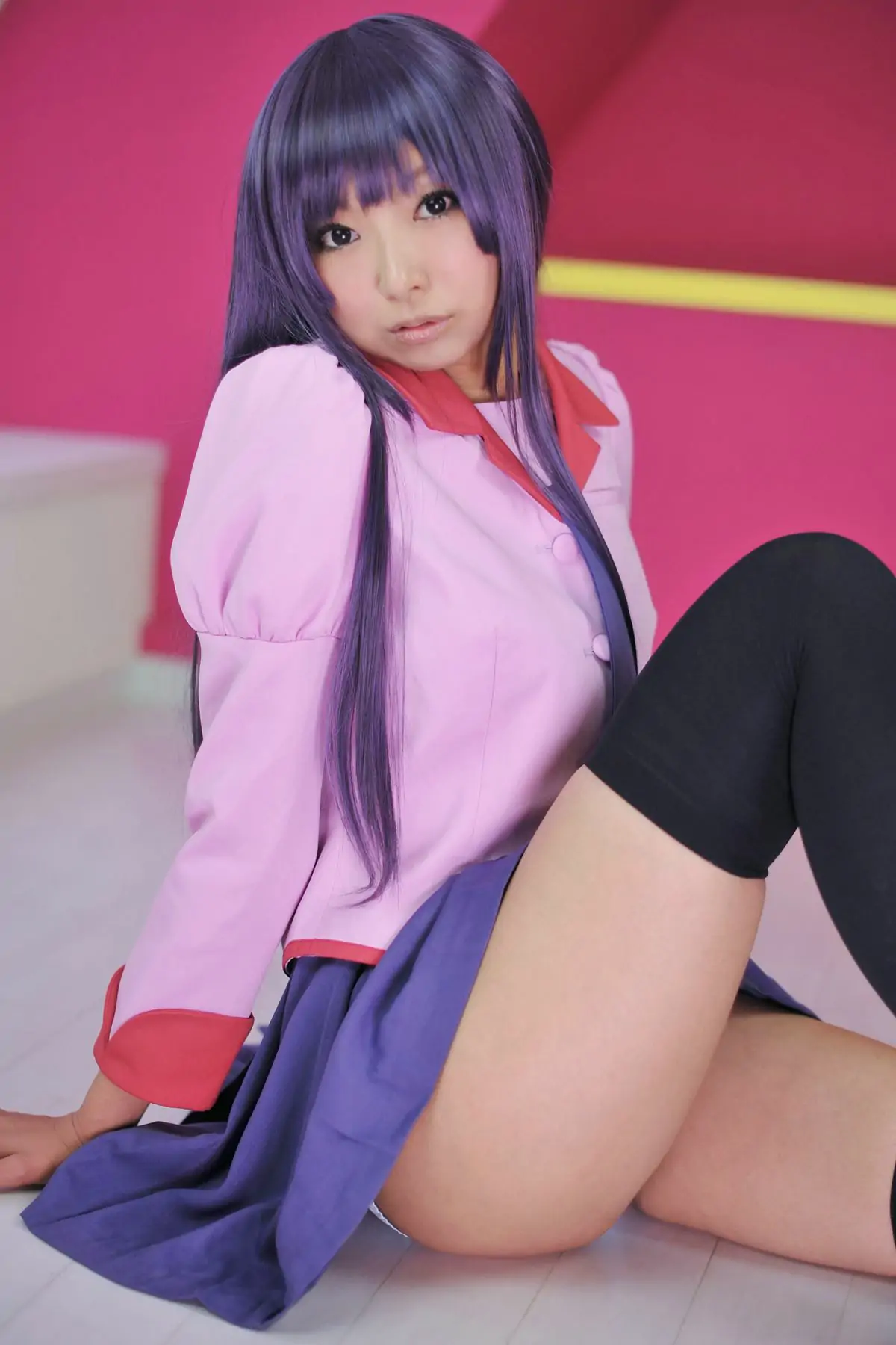 【性感写真】Necoco(ねここ) 《バケモノガタリ》Senjougahara Hitagi & Kanbaru Suruga(100P)-美图-云享社·资源