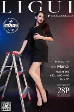 [丽柜LiGui] Model 曼蒂《职业装高跟丝足》上下全集 美腿玉足写真图片(58P)