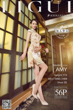 Model AMY《高贵旗袍美人》 [丽柜LiGui] 美腿玉足写真图片(56P)