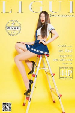[丽柜LiGui] Model 佳怡《长发水手服美女丝足》美腿玉足写真图片(44P)