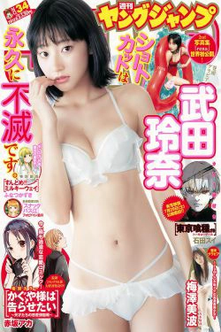 武田玲奈 梅澤美波 [Weekly Young Jump] 2017年No.34 写真杂志(13P)