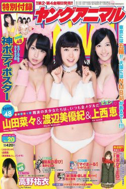山田菜々 上西恵 渡辺美優紀 高野祐衣 [Young Animal] 2013年No.20 写真杂志(16P)