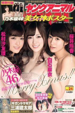 白石麻衣 桜井玲香 松村沙友理 須田亜香里 松村香織 [Young Animal] 2013年No.24 写真杂志(21P)