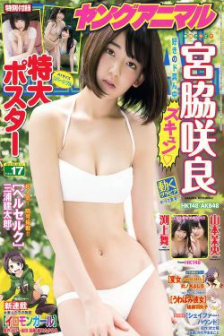 宮脇咲良 山本茉央 渕上舞 [Young Animal] 2015年No.17 写真杂志(20P)