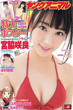 宮脇咲良 本村碧唯 [Young Animal] 2016年No.02 写真杂志(18P)