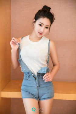 佳琪《吊带牛仔 透视装 薄纱》 [青豆客](56P)