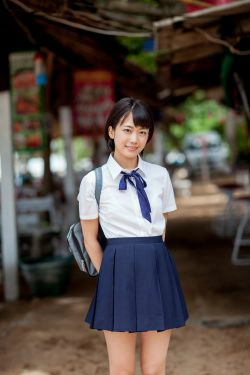 西野小春《海边校服 高叉泳装》 [Minisuka.tv](95P)