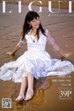菲儿《沙滩婚纱》 [丽柜LIGUI] 网络丽人(30P)