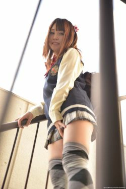[LOVEPOP] Asami Tsuchiya 土屋あさみ Uniform vest ! - PPV(30P)