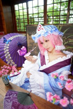 Ely 《東方Project》Saigyouji Yuyuko(西行寺幽々子)(100P)