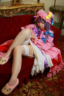 天使みゅ (Tenshi Myu) 《Touhou Project》Patchouli Knowledge [Sugar Myuku](100P)