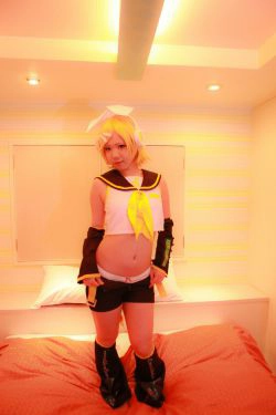 田中まな (Tanaka Mana) 《VOCALOID》鏡音リン [Cosplay Channel](63P)