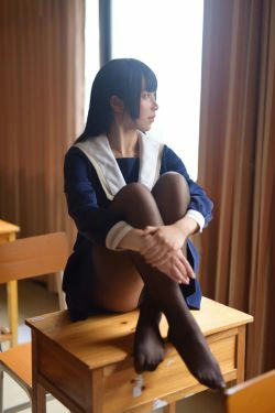[风之领域] NO.118 JK黑丝美丽胴体(49P)