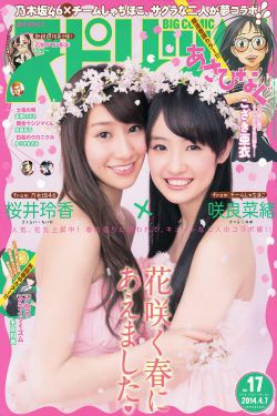 [Weekly Big Comic Spirits] 2014年No.17 桜井玲香 咲良菜緒(7P)