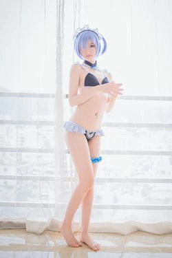 [萝莉COS] 木绵绵OwO - 蕾姆泳装 兔女郎(30P)