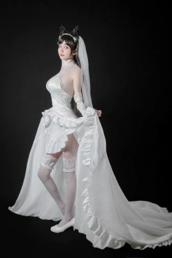 [萝莉COS] 小妖精你的负卿 - 爱宕花嫁(9P)
