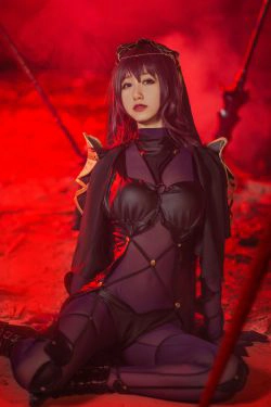 [萝莉COS] 木绵绵OwO - 斯卡哈(17P)