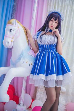 [萝莉COS] 白金Saki - 女仆(21P)
