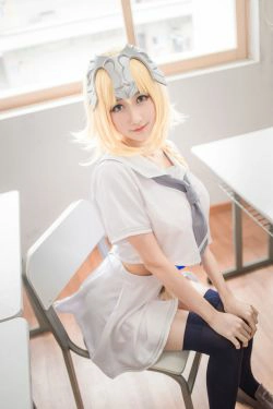 [萝莉COS] 木绵绵OwO - 贞德（白）(28P)
