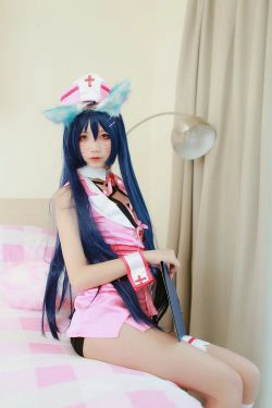 [萝莉COS] 清纯少女五更百鬼 - 阿狸护士服(37P)
