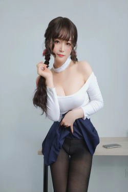[萝莉COS] 白银 - 邻家大姐姐的黑丝2(45P)