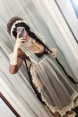 二次元巨乳美女鹿野希 透明女仆(97P)