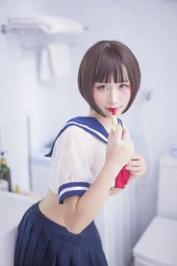 动漫博主九曲Jean JK透明制服(21P)