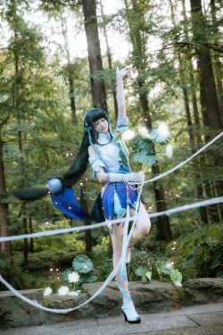 人气coser戚顾儿MIKI 王者荣耀 西施(15P)