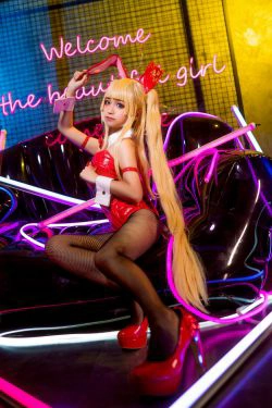 动漫博主蠢沫沫 兔女郎(35P)