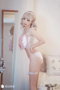 可爱人气Coser面饼仙儿 蝴蝶结内衣(12P)