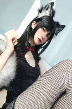 萌妹子眼酱大魔王w 黑丝旗袍(34P)