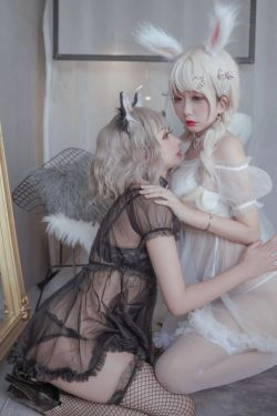 Cosplay日奈娇 猫与兔(50P)