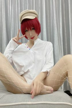 二次元巨乳美女鹿野希 白色网袜(50P)