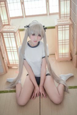 [COS福利] 动漫博主九曲Jean - 缘之空穹妹(40P)