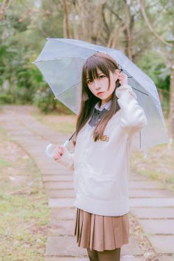 [COS福利] 人气Coser二佐Nisa - JK学院风(9P)