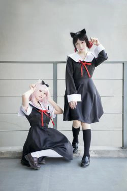 [COS福利] 动漫博主弦音sic - 辉夜大小姐想让我告白(9P)