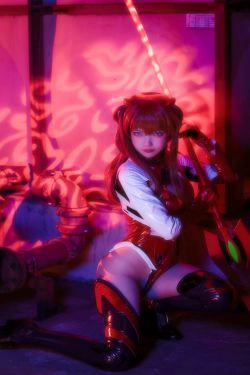 [COS福利] 大胸萌妹妖少you1 - 明日香(8P)