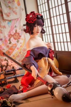 [COS福利] 大胸萌妹妖少you1 - 葛饰北斋(9P)