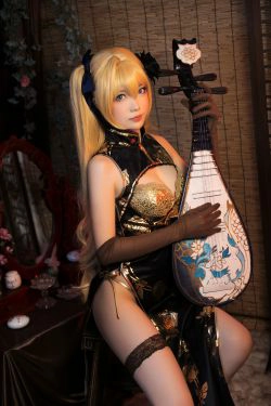 [COS福利] 大胸萌妹妖少you1 - 金莲(9P)