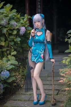 [COS福利] 大胸萌妹妖少you1 - 黛玉(12P)