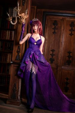 [Cosplay写真] 长腿Coser青青子Js - 斯卡哈2(37P)