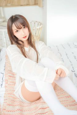 [Cosplay写真] 萝莉神楽坂真冬之おかえり - 白丝猫脚(88P)