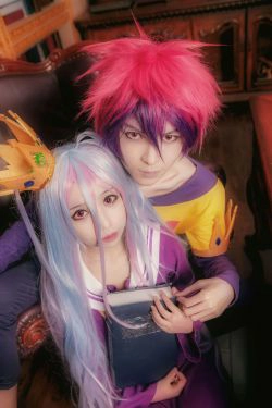 [Cosplay写真] 萌妹白易子教主 - 游戏人生(9P)