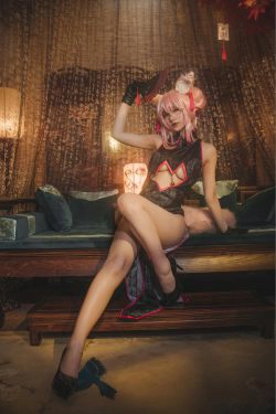 [Cosplay写真] 动漫博主铁板烧鬼舞w - 玉藻前(35P)