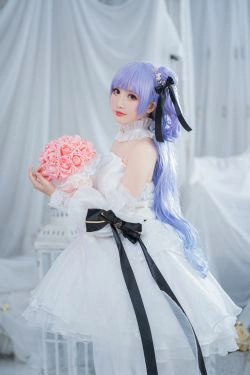 [Cosplay写真] 可爱人气Coser面饼仙儿 - 独角兽婚纱(14P)